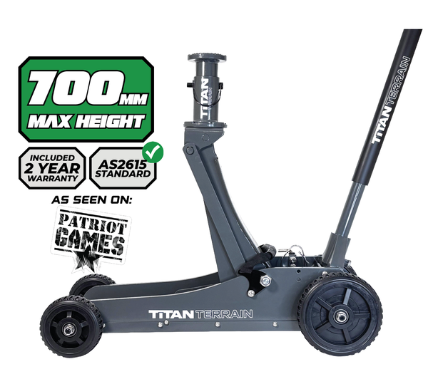 3 TONNE RUGGED FLOOR JACK - GRAPHITE GREY EDITION