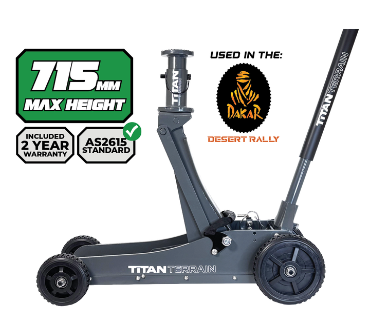 3 TONNE RUGGED FLOOR JACK - GRAPHITE GREY EDITION