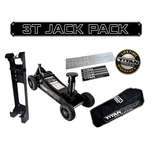 TITAN TERRAIN 3T JACK PACK (BLACK)