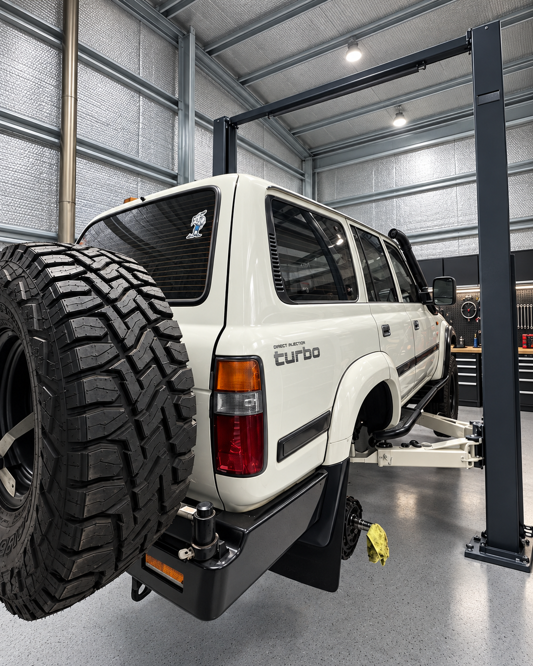 4.5 TONNE 2-POST CAR HOIST ELECTRIC LOCK RELEASE