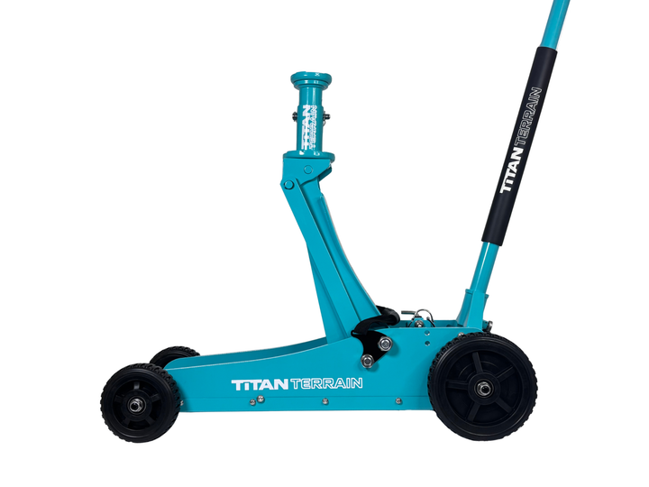 3 TONNE RUGGED FLOOR JACK - TURQUOISE EDITION