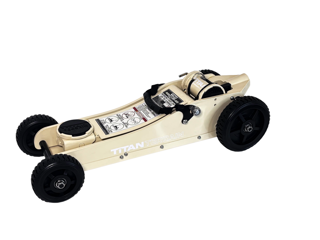 3 TONNE RUGGED FLOOR JACK - LIGHT SANDY TAUPE EDITION