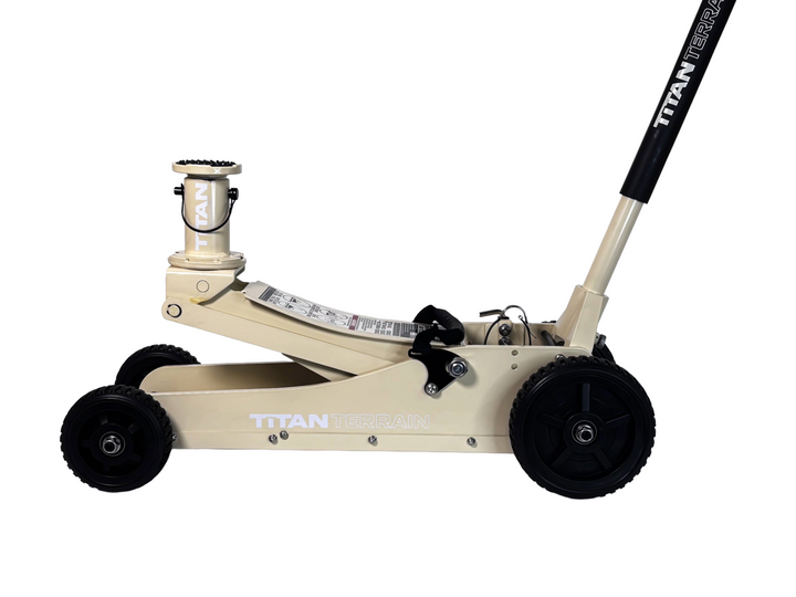 3 TONNE RUGGED FLOOR JACK - LIGHT SANDY TAUPE EDITION