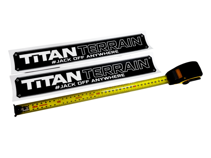 TITAN TERRAIN - STICKER PACK w/ #JACK OFF ANYWHERE