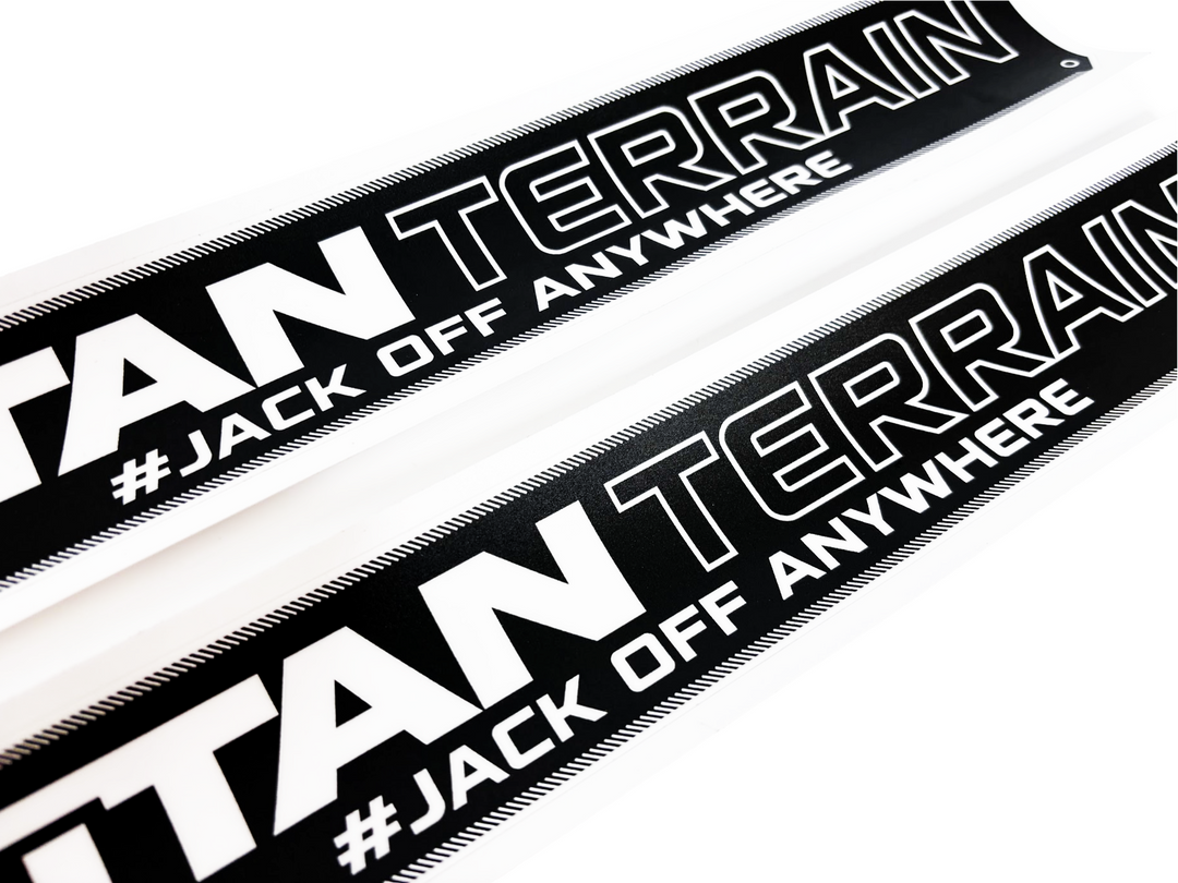 TITAN TERRAIN - STICKER PACK w/ #JACK OFF ANYWHERE