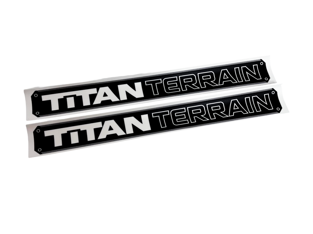 TITAN TERRAIN - MEDIUM STICKER - PAIR (37cm)