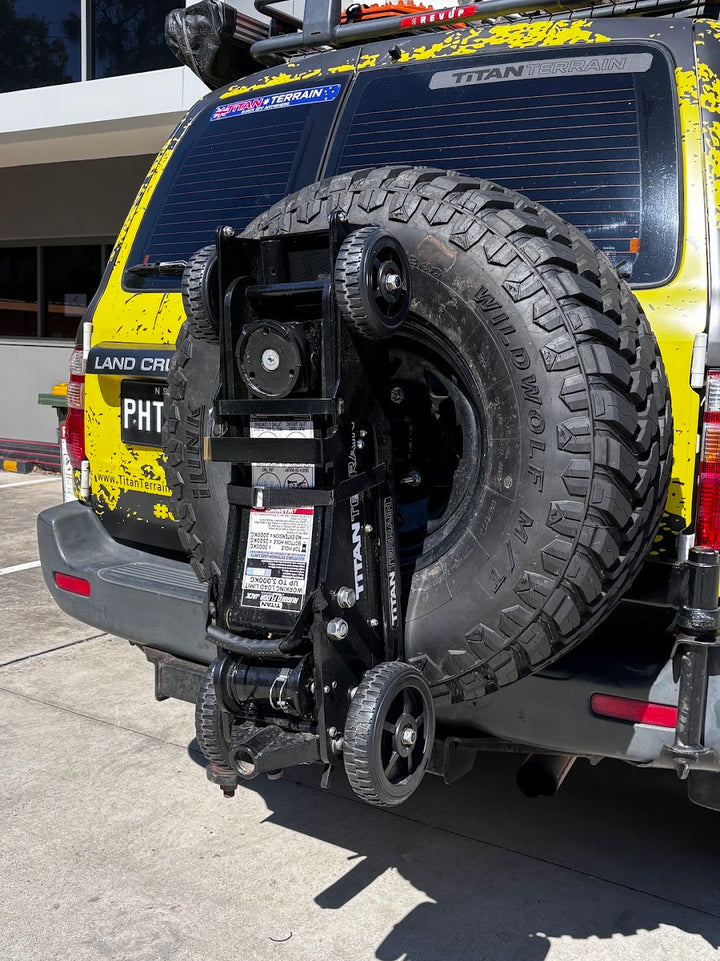 RFJ Spare Tire Mounting Bracket - Universal Gear Carrier