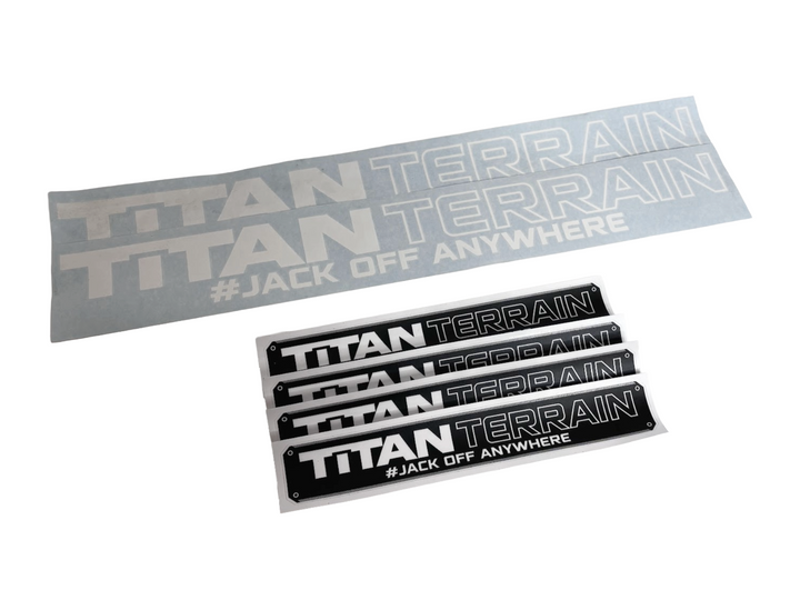 TITAN TERRAIN - STICKER PACK w/ #JACK OFF ANYWHERE