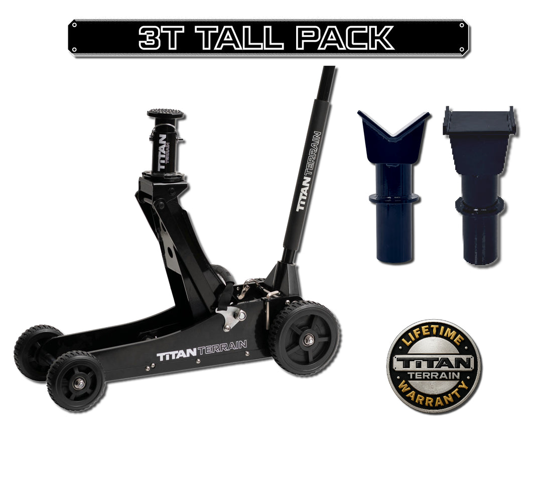 Titan Terrain 3T extra height jack pack