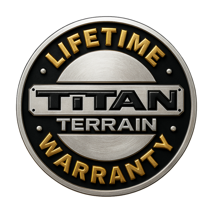 Titan Terrain rugged floor jack lifetime warranty upgrade