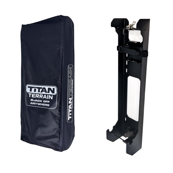 Titan Terrain mounting bracket and cover bag