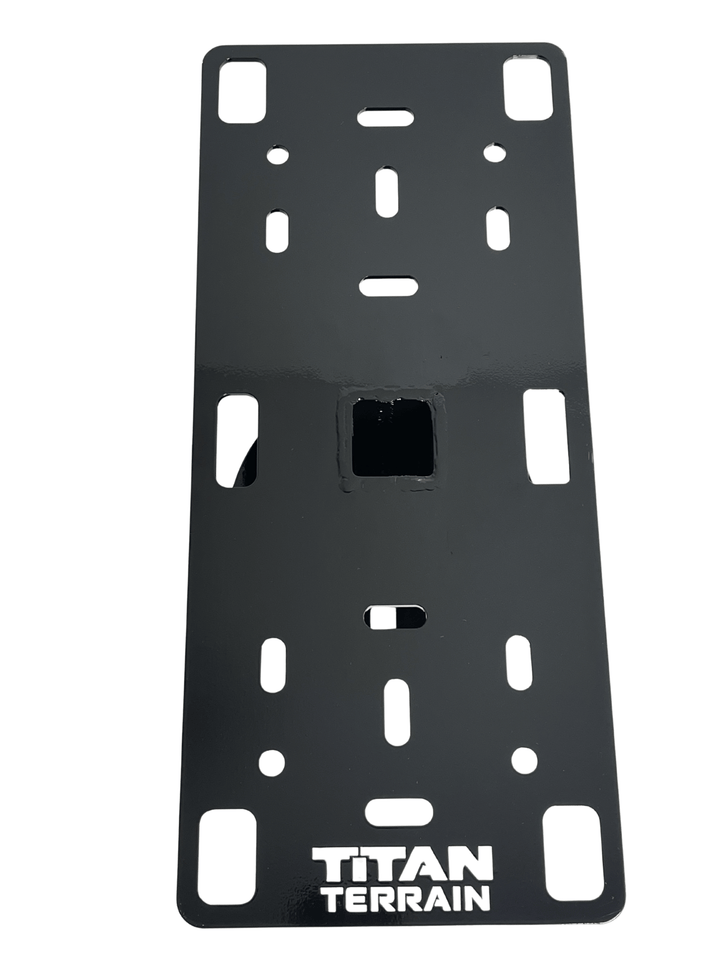 Titan Terrain spare tyre mounting bracket for rugged floor jack