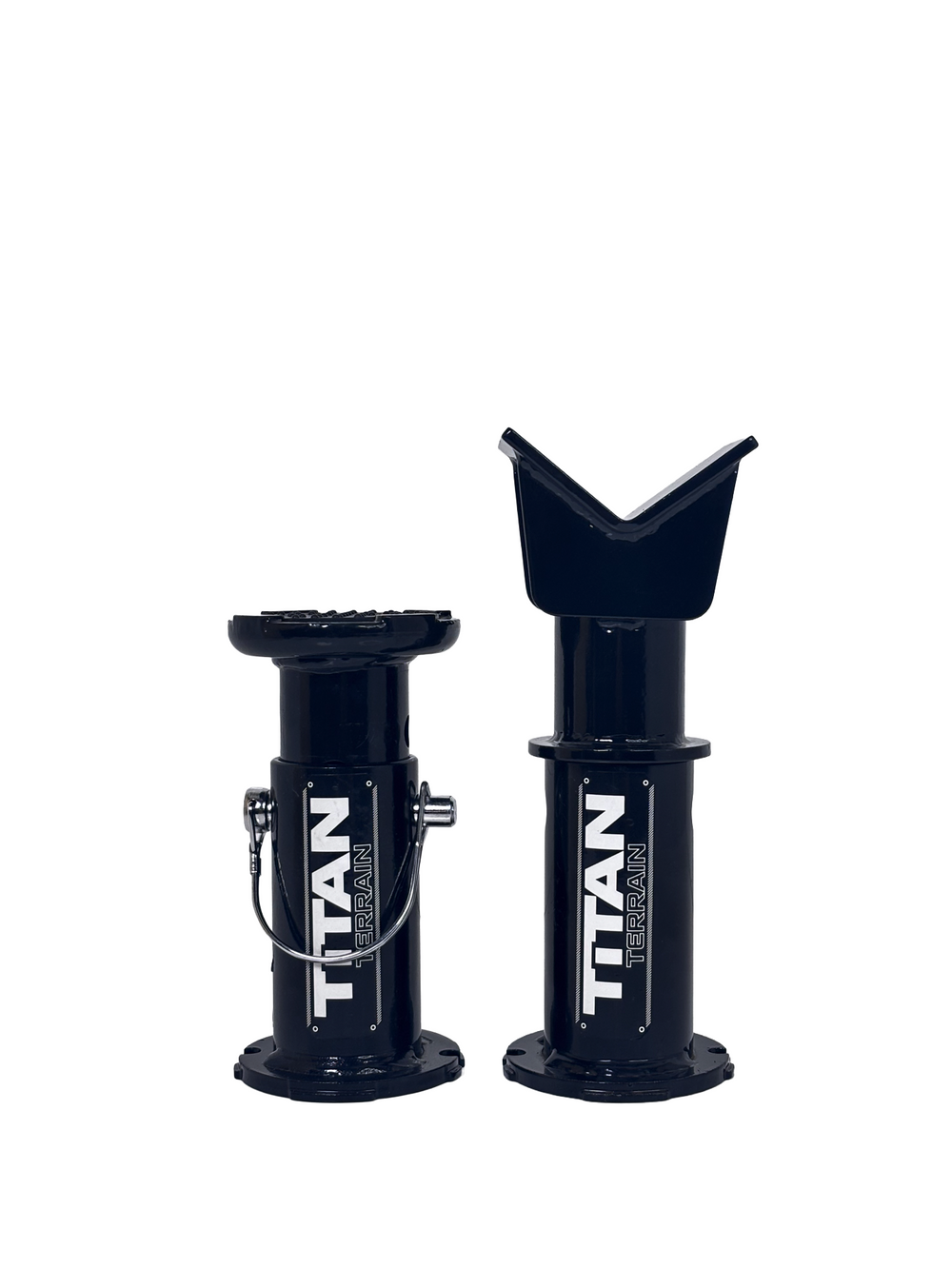 Titan Terrain V-type tall extension upgrade for rugged floor jack