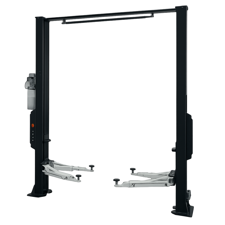 TTN Industrial 4.5 tonne 2-post car hoist with dual electric lock release