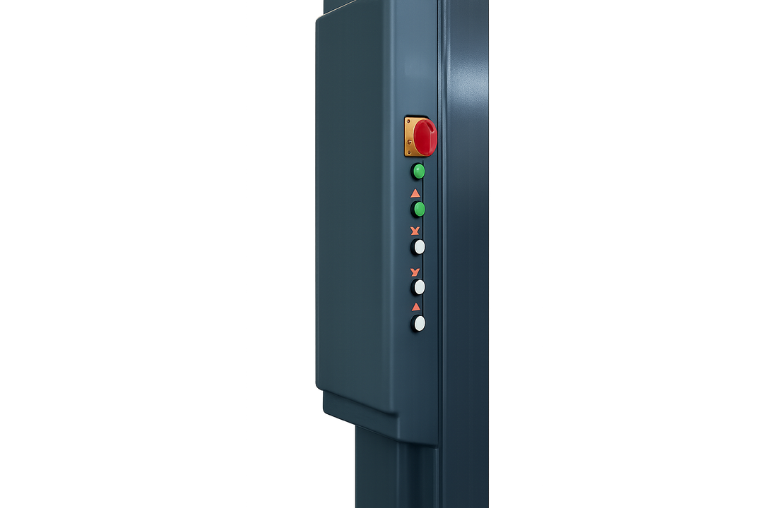 TTN Industrial 4.5 tonne 2-post car hoist with dual electric lock release
