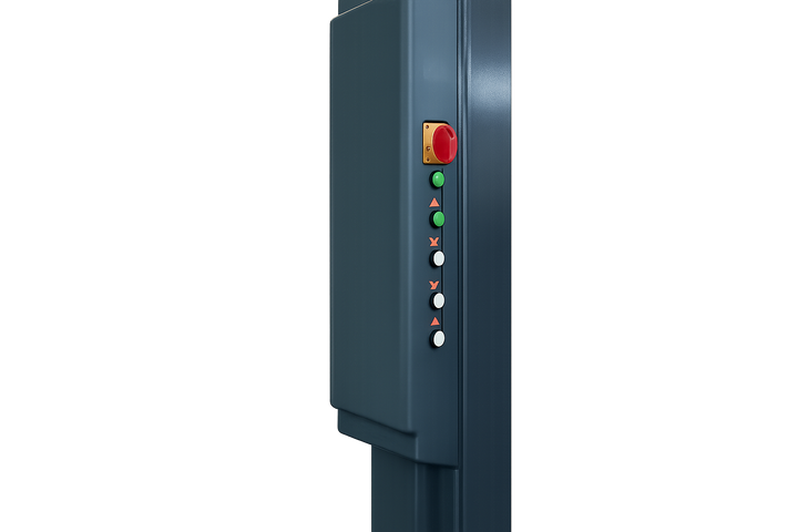 TTN Industrial 4.5 tonne 2-post car hoist with dual electric lock release