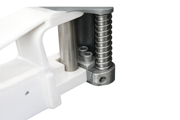 TTN Industrial 4.5 tonne 2-post car hoist with dual electric lock release