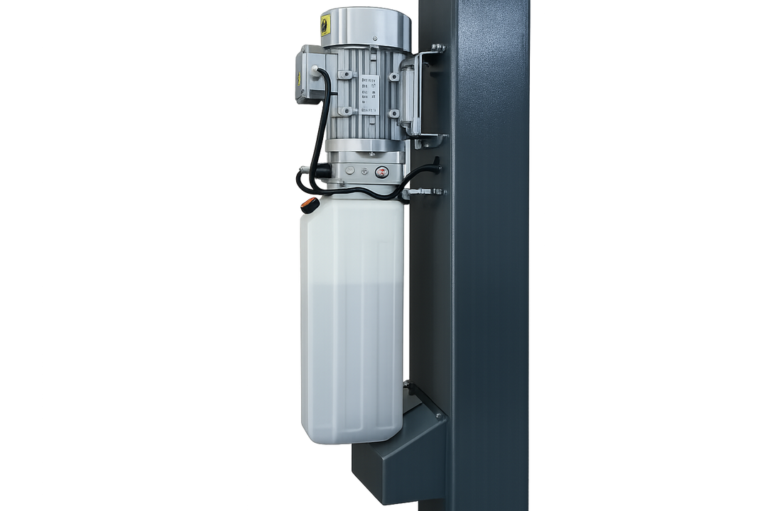 TTN Industrial 4.5 tonne 2-post car hoist with dual electric lock release